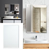 Wall Mirror Home Decor Bathroom Makeup Comestic Mirror Frameless Beveled Edge UK
