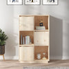 Gecheer Highboard 74x35x117 Solid Wood Pine F0J4
