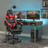 Gaming Chairs with Lumbar Support Ergonomic Gamer Chair Home PC Computer Raqagyh