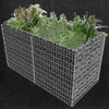 Gabion Stone Landscape Welded Cage Garden Fence Wire Gabions Basket -100x80x30cm