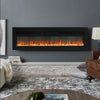 70" Electric Wall Mounted LED Fireplace 9 Flame Color Inset/Standing Fire Stove