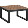 Garden Furniture Set Outdoor Corner Sofa Coffee Table Side Shelves Cushions