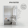 Bathroom Mirror Wall Mounted Hanging USB LED Light Make-up Bath Vanity Unit