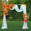 10ft Metal Iron Stand Arch Wedding Backdrop Baby Party Prom Garden Floral Decor