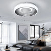 LED Ceiling Fan Light Dimmable Living Room 20 inch Lamp Pendant Smart Control
