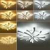LED Ceiling Lights V-Shaped Living Room Bedroom Chandelier Lamp Fixtures Light o
