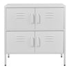Vertical Filing Cabinets Printer Stand Pedestal 4 Doors Office Cabinet Cupboards