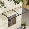 Door Canopy Awning Shelter Outdoor Porch Patio Front Back Window Roof Rain Cover