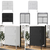 Home Office Metal File Cabinet Storage Organizer Filing Documents Bedside Table