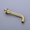 Bathroom Brass Concealed Basin Mixer Taps Sink Faucet Swivel Spout,Brushed Gold