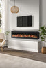 80" Electric Fireplace 3-IN-1 Insert / Wall / Freestanding 9 Colors LED Flame UK