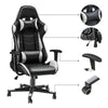 Gaming Chair Racing Chair Reclining High-Back Gas Lift Swivel Chair with Pillow