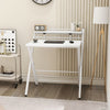 Foldable Computer Desk Folding PC Table Small Home Office Study Desk Bedroom