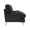 Dusk Hampshire Slate Matte Velvet & Oak 2 Seater Sofa RRP £1400