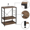 3Tier Storage Rack Shelf Kitchen Stand Storage Microwave Oven Shelving MDF Metal