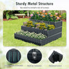 Patio Garden 3-Tier Raised Garden Bed Elevated Planter Box