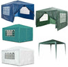 Pro. Gazebo Waterproof 3x3m Outdoor Garden Patio Heavy Duty Marquee Canopy Tent