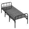 Folding Single Guest Bed Portable Fold Up Metal Framed Childrens Sleeper Home UK