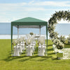 2X2M Garden Heavy Duty Pop Up Gazebo Marquee Party Tent Wedding Canopy W/4 Sides