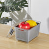 Fridge Organizer Veg Fruit Boxes Drain Basket Kitchen Storage Containers Pantry