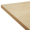 New Dining Table with Storage Cabinet Kitchen Table W/ Side Cupboard Wooden Desk