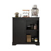 Sliding Barn Door Sideboard Storage Cabinet Coffee Bar TV Stand Farmhouse Style