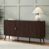 Dusk Hattie Walnut 3 Door Sideboard RRP £499