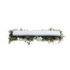 100cm White Flower Row for Wedding Wall Arrangement DIY Artificial Floral Arch
