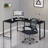 Computer Desk Office Study Workstation Metal Legs Home Corner Table Stand MDF