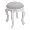 Vintage Dressing Table Desk Stool Vanity Seat Dresser Chairs Bedroom Carving Leg