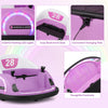 Kids Ride on Bumper Car 12V Electric Bumping Car 360 Degree Spin Pink