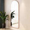 Full Length Wall Mounted Rose Gold Mirror Bathroom Hallway Dressing Room Bedroom
