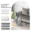 Modern Loveseat Sofa Living Room 2-Seater Upholstered Hand-Woven Sofa Couch