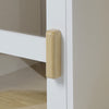 White Wooden Free Standing Cabinet Hallway Living Room Bedroom Shelf Drawer Door