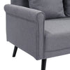 2-3 Seater Small Sofa Couch Velvet Armchair Loveseat Settee Living Room Office