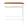 3 Piece Pub Dining Set,Bar Table and Stools Set,for Kitchen Dining Room,Pub,Cafe