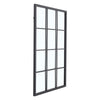 12 Grids Window Pane Wall Mirror Glass Panel Pane Window Mirror Outdoor Indoor