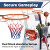18" Heavy Duty Wall Mounted Basketball Rim Goal Replacement-Orange