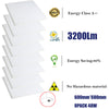 8X 48W LED PANEL LIGHT 600X600MM SQUARE CEILING SHOP OFFICE RECESSED WITH DRIVER