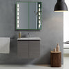 Wall Bathroom Mirror Cabinet With Light Bluetooth Speaker Socket Sensor Demister