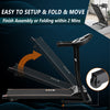BLUETOOTH BTM Adjustable TREADMILL Electric Motorised Folding Running Machine