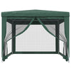 Bopdu Gazebo With Sidewalls Marquee Party Tent with 4 Mesh Sidewalls B8S7