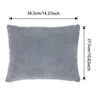Multi-Functional Ottoman Storage Bench Lift-Top Padded Seat with 2 Throw Pillows