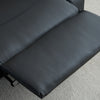 PU Leather Recliner Chairs with Cup Holders Push Back Reclining Sofa Living Room
