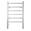 Bathroom Space-saving Heated Towel Warmer and Drying Rack-Silver