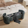 Storage Ottoman Seat Stool Bench Chest Toy Box Pouffee Footstool Bedroom Trunk
