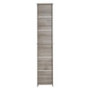 Modern Bathroom Cupboard Tall Cabinet Corner Shelf Rack Storage Unit SpaceSaving