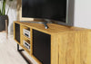 Living Room Set Loft Retro Industrial TV Unit Stand Vintage Oak Cabinet Cupboard