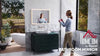 Bluetooth Bathroom Mirror with Touch Control, LED Lights, Wall Mounted
