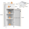 Bathroom Floor Cabinet Single Door Floor Cabinet Freestanding Storage Cabinet